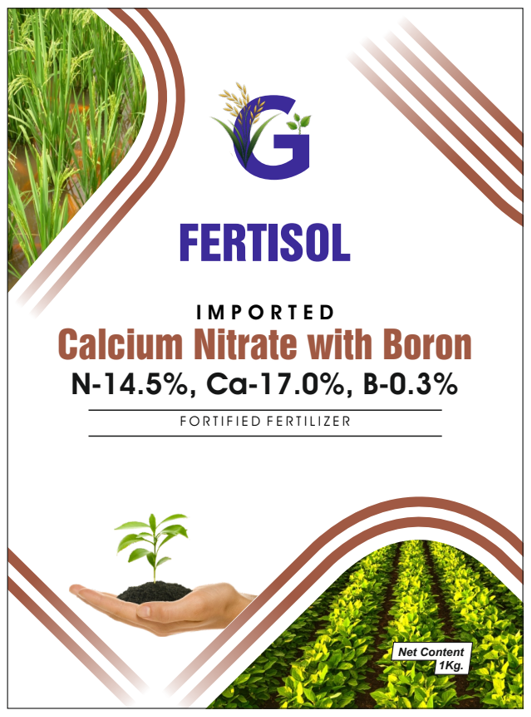 Fertisol Calcium Nitrate with Boron
